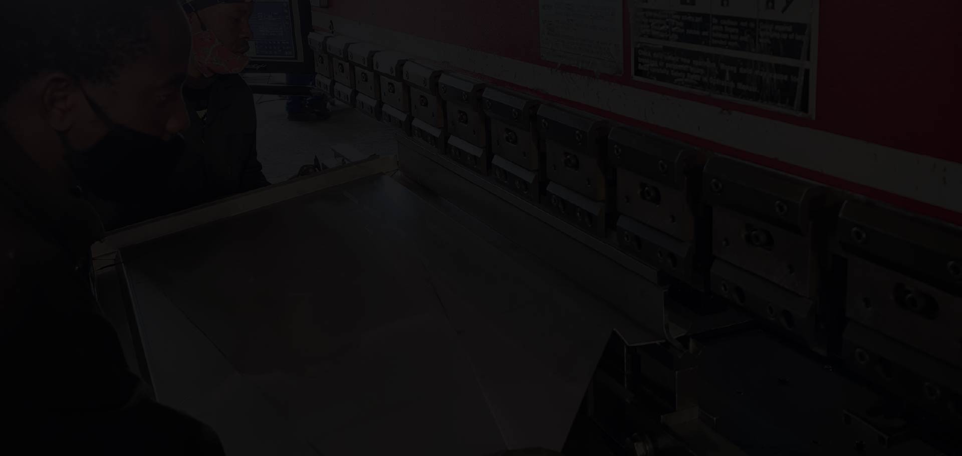 Steel bending fabrication process